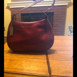 Kenneth Cole Reaction, small red, leatherette bag